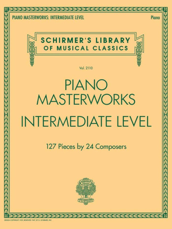 Schirmer's Library Of Musical Classics Volume 2110: Piano Masterworks - Intermediate Level