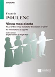 Vinea mea electa: Vocal SATB a Cappella (Salabert)
