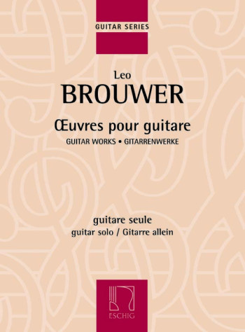 Oeuvres Pour Guitare: Guitar: (Eschig)
