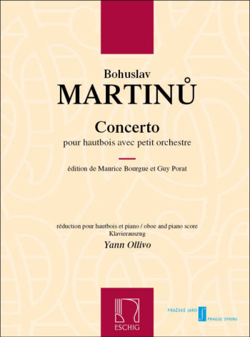 Concerto: Oboe and Piano (Eschig)