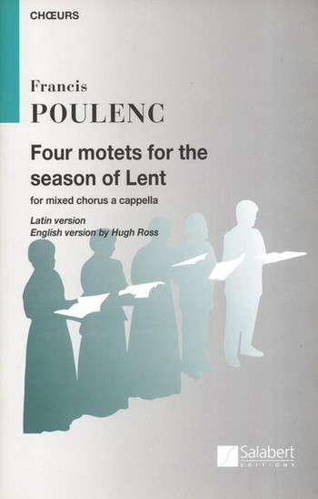 Four Motets For The Season Of Lent: SATB a Cappella (Salabert)
