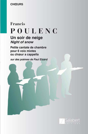 UUn Soir De Neige (Night of Snow): SATB a Cappella: (Salabert)
