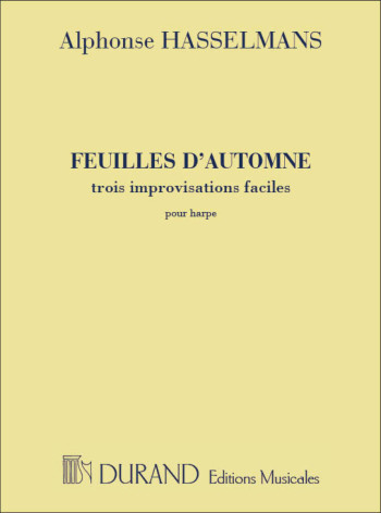 Feuilles d'Automne: Harp  (Durand)
