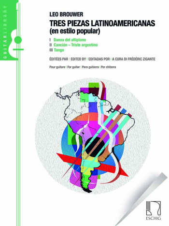 Tres Piezas Latinoamericanas (En Estilo Popular): Guitar: (Eschig)