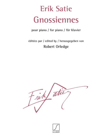 Gnossiennes: Piano: (Salabert)