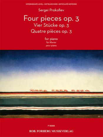 Four pieces op.3 : Piano