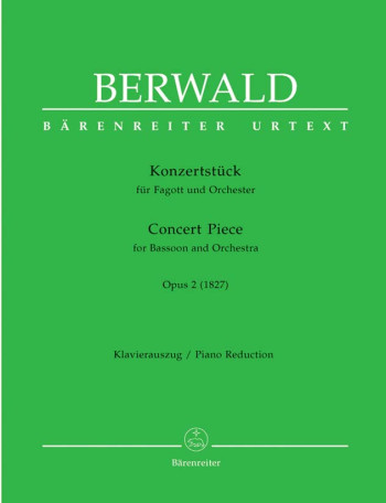 Concert Piece for Bassoon, Op.2 (1827) (Urtext). : Bassoon: (Barenreiter)