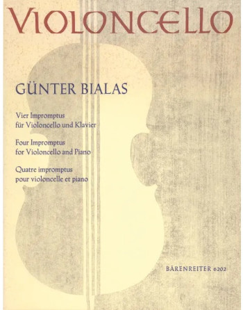 Impromptus (4). : Cello: (Barenreiter)