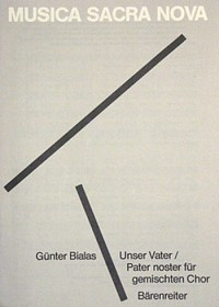 Unser Vater; Pater noster (1980). : Choral: (Barenreiter)