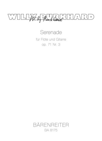 Serenade, Op.71/ 3 (1945). : Mixed Ensemble: (Barenreiter)