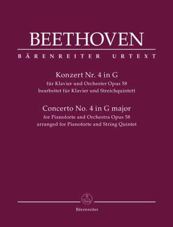 Sextet based on Concerto for Piano No.4 in G, Op.58 (Urtext). : Mixed Ensemble: (Barenreiter)