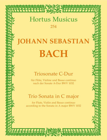 Trio Sonata in C (from Sonata in A BWV 1032). : Mixed Ensemble: (Barenreiter)