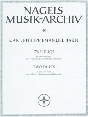 Duos (2) in E minor (Wq 140) & in C (Wq 142). : Mixed Ensemble: (Barenreiter)