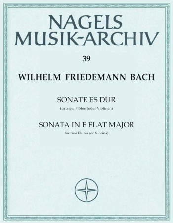 Sonata in E-flat. : 2 Flutes: (Barenreiter)