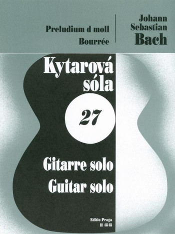 Prelude in D minor - Bourree. : Guitar: (Barenreiter)