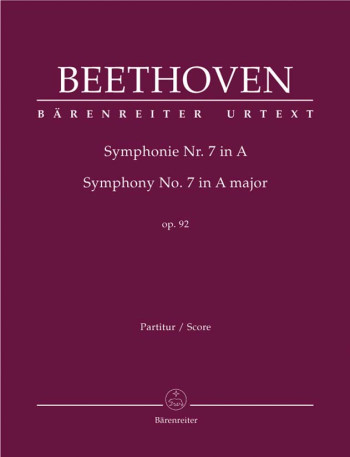 Symphony No.7 in A, Op.92 (Urtext). : Large Score Paperback: (Barenreiter)