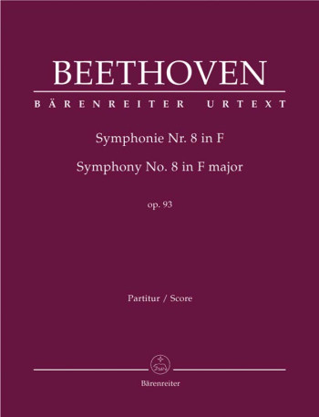 Symphony No.8 in F, Op.93 (Urtext). : Large Score Paperback: (Barenreiter)