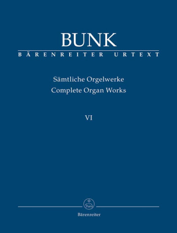 Organ Works Vol.6 (Works without opus number) (Urtext). : Organ: (Barenreiter)
