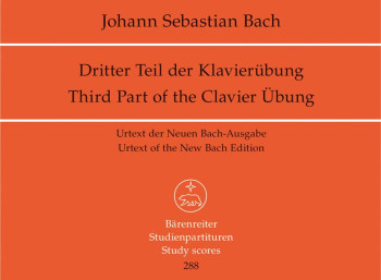 Duets (4) from the Clavieruebung, Part 3 (BWV 802-805) (Urtext). Study score (Barenreiter)