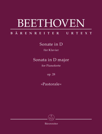 Piano Sonata D Op.28 (Pastorale) (Urtext): Piano (Barenreiter)