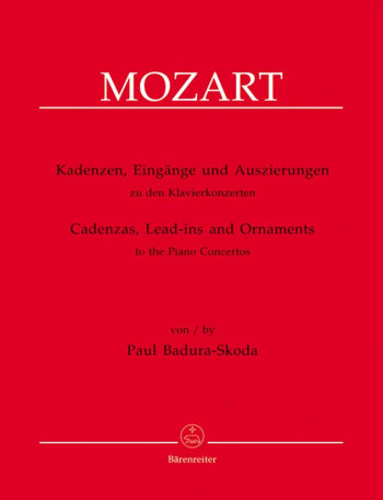 Cadenzas, Entrances & Embellishments for Mozart's Piano Concertos. (K.175, 238, 415, 449, 453, 456,