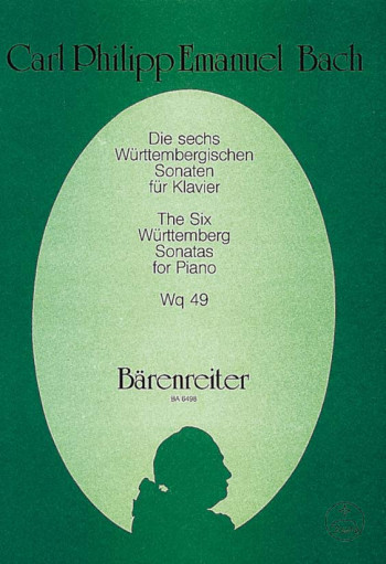 Wuerttemberg Sonatas (6) (Wq  49). : Piano: (Barenreiter)