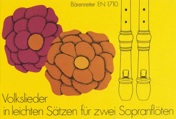 Folk Songs in Easy Settings (20). : 2 Descant Recorders: (Barenreiter)