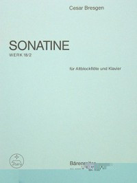 Sonatina F Op.18/2. : Treble Recorder & Piano: (Barenreiter)