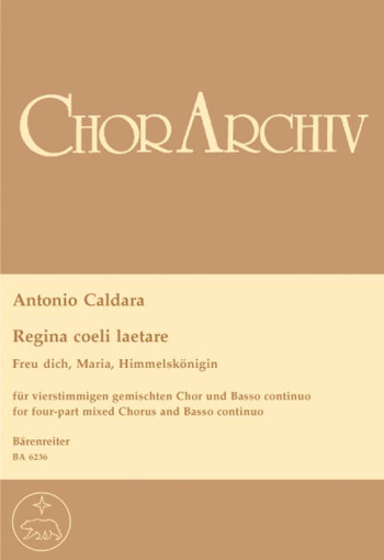 Regina coeli laetare (L-G). : Choral: (Barenreiter)
