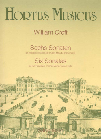 Six Sonatas. : 2 Treble Recorders: (Barenreiter)