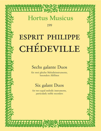 Galante Duos (6). : Recorder Ensemble: (Barenreiter)