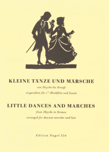 Little Dances And Marches From Haydn To Strauss: Descant Recorder & Lute: (Barenreiter)