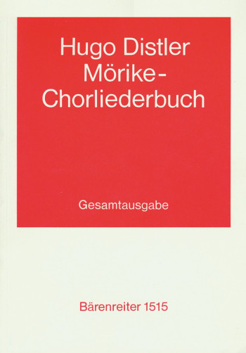 Moerike Choral Song Book, Op.19 (3 parts complete) (G). : Choral: (Barenreiter)