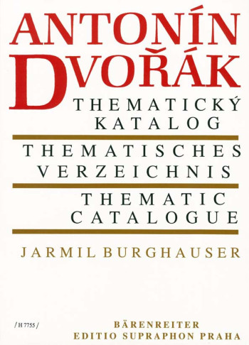 Thematic Catalogue (Cz-G-E). : Book: (Barenreiter)