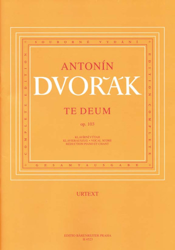 Te Deum, Op.103 (L). : Choral & Orchestra: (Barenreiter)
