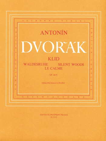 Silent Woods, Op.68/ 5.  Cello & Piano: (Barenreiter)