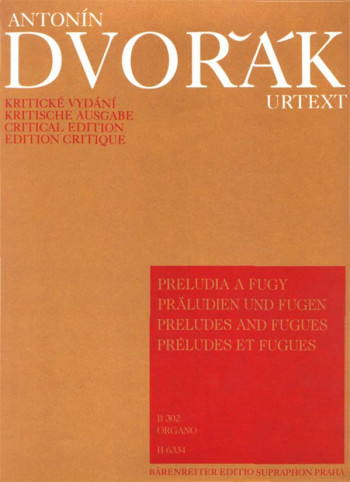Preludes and Fugues for Organ (B.302). : Organ: (Barenreiter)