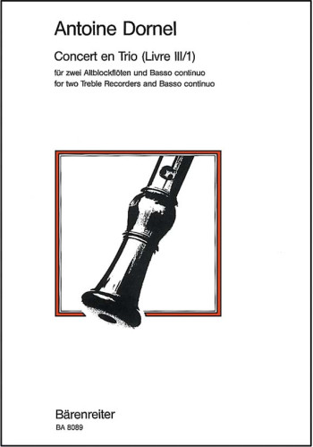 Concert en Trio. : 2 Treble Recorders: (Barenreiter)
