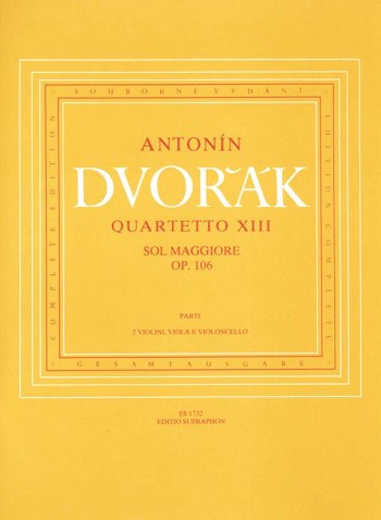 String Quartet No.13 in G, Op.106. : String Quartet: (Barenreiter)