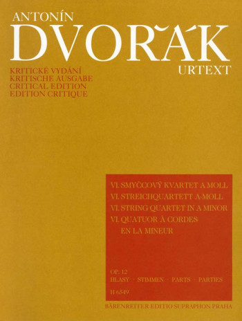 String Quartet No. 6 in A minor, Op.12. : String Quartet: (Barenreiter)