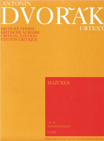 Mazurka in E minor, Op.49. : Violin & Piano: (Barenreiter)