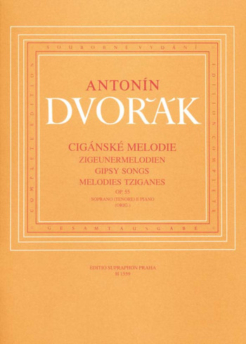 Gypsy Songs, Op.55 (Cz-G-E). : Voice: (Barenreiter)