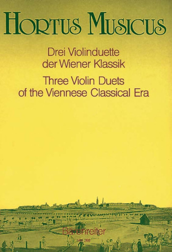 Violin Duets (3) of the Viennese Classic Period. : 2 Violins: (Barenreiter)
