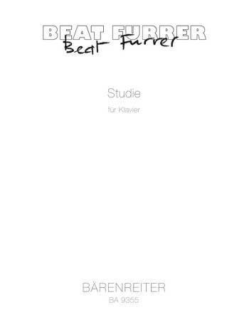 Studie (2011). : Piano: (Barenreiter)