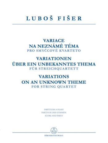 Variations on an Unknown Theme (1976). : String Quartet: (Barenreiter)
