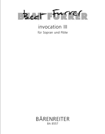 invocation III (2004) : Voice: (Barenreiter)
