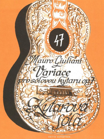 Variations for Solo Guitar, Op.7. : Guitar: (Barenreiter)