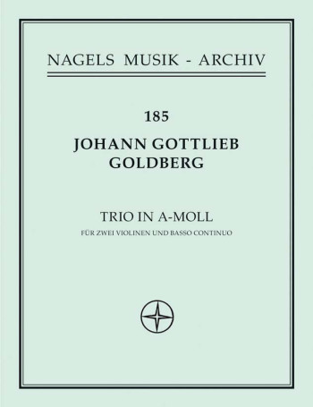 Trio in A minor (Sonata No.4). : 2 Violins & Piano: (Barenreiter)