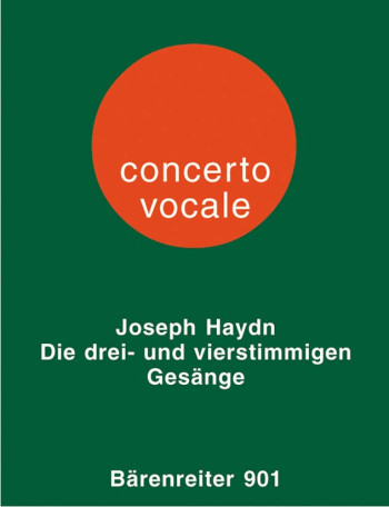 Part Songs for Three and Four Mixed Voices. : Choral: (Barenreiter)