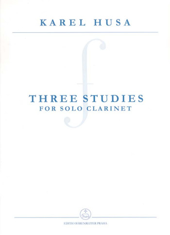 Studies (3) (2007) Clarinet Solo (Barenreiter)